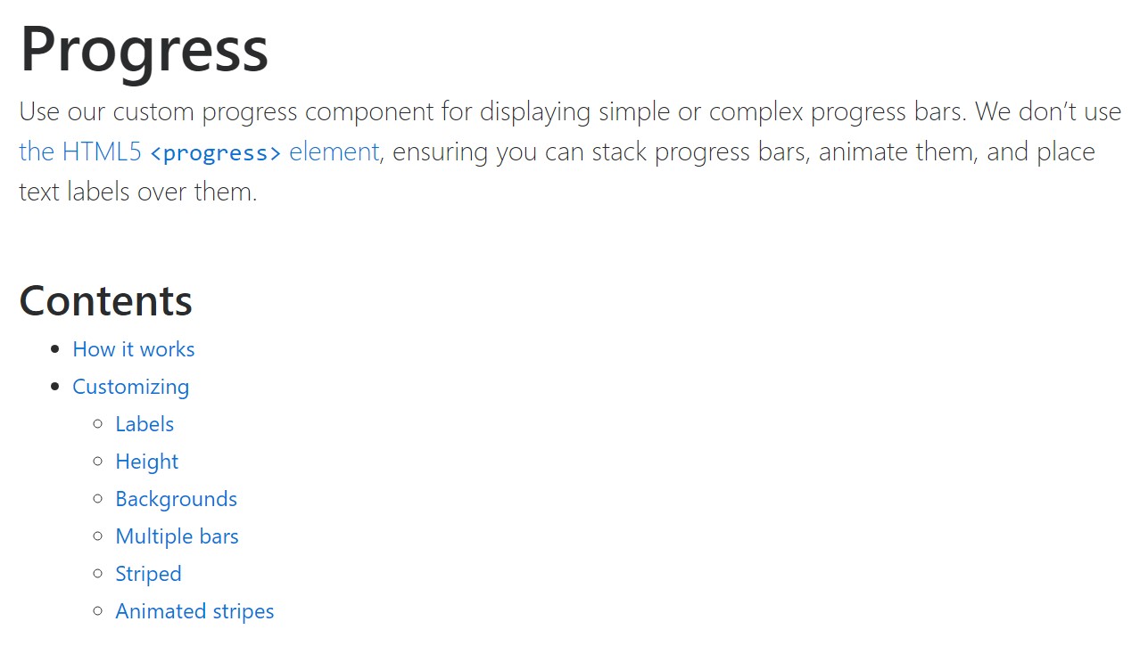 Bootstrap progress bar  approved  information