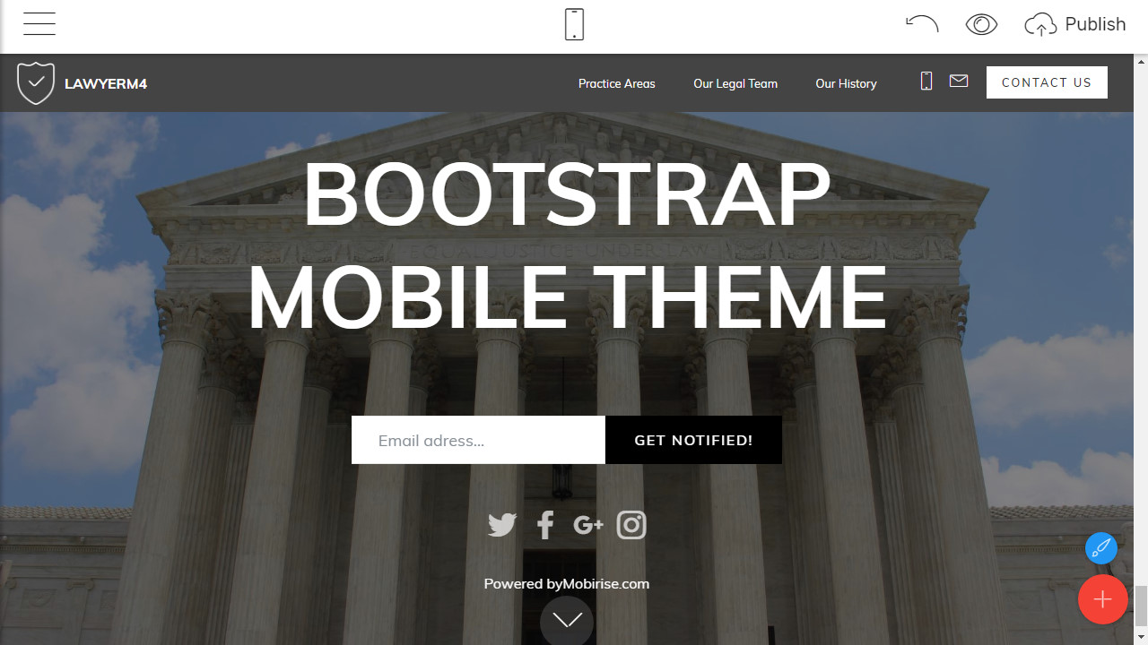 Bootstrap Website Template