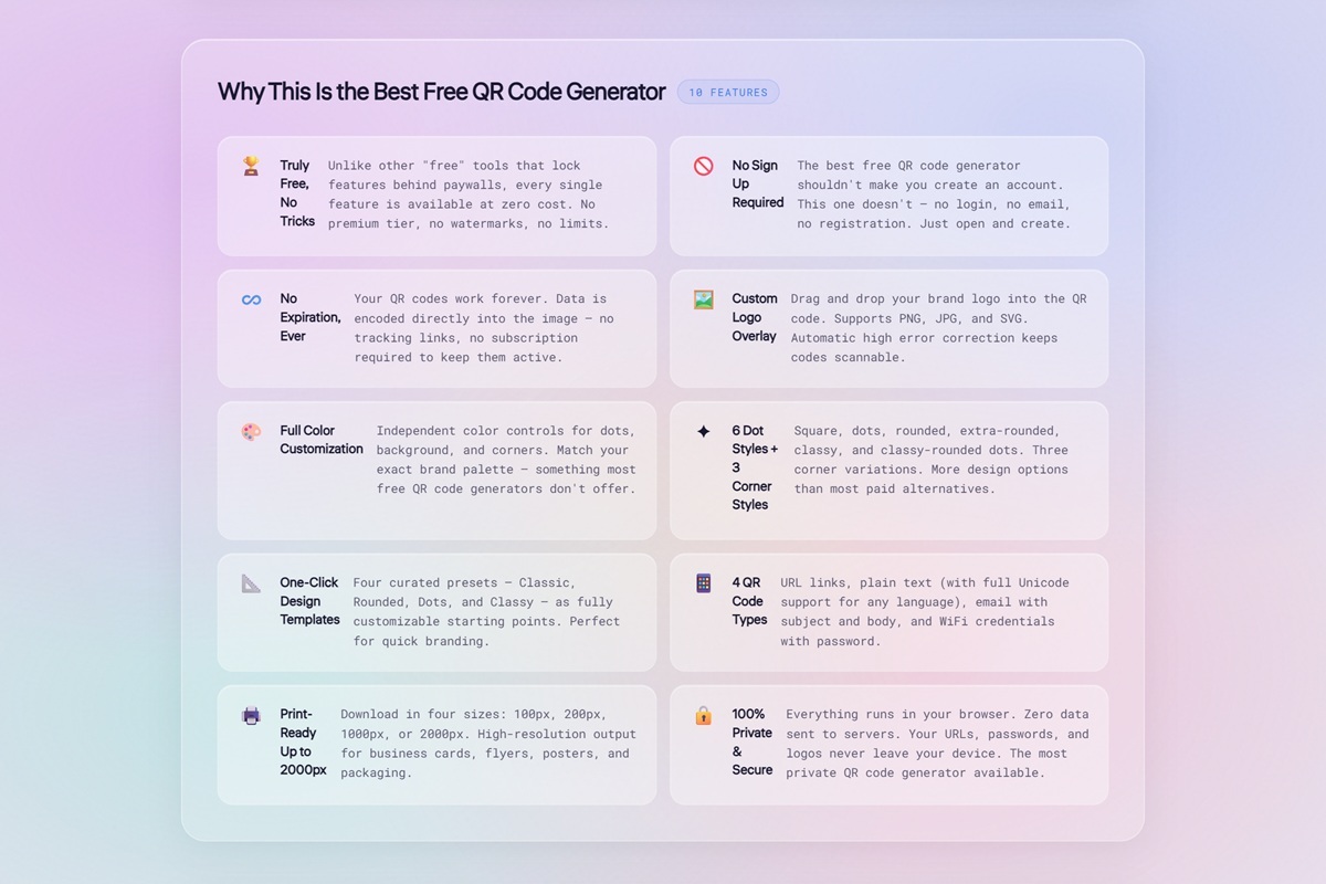 Free Qr Code Generator No Sign Up